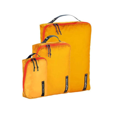 Eagle Creek Pack-It Isolate Cube Set | Travel Organizer Pack | Further Faster Christchurch NZ | #sahara-yellow
