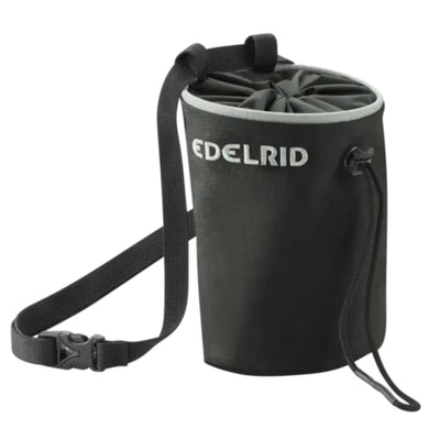 Edelrid Chalk Bag - Rodeo Small | Rock Climbing Chalk Bag | Further Faster Christchurch NZ | #black
