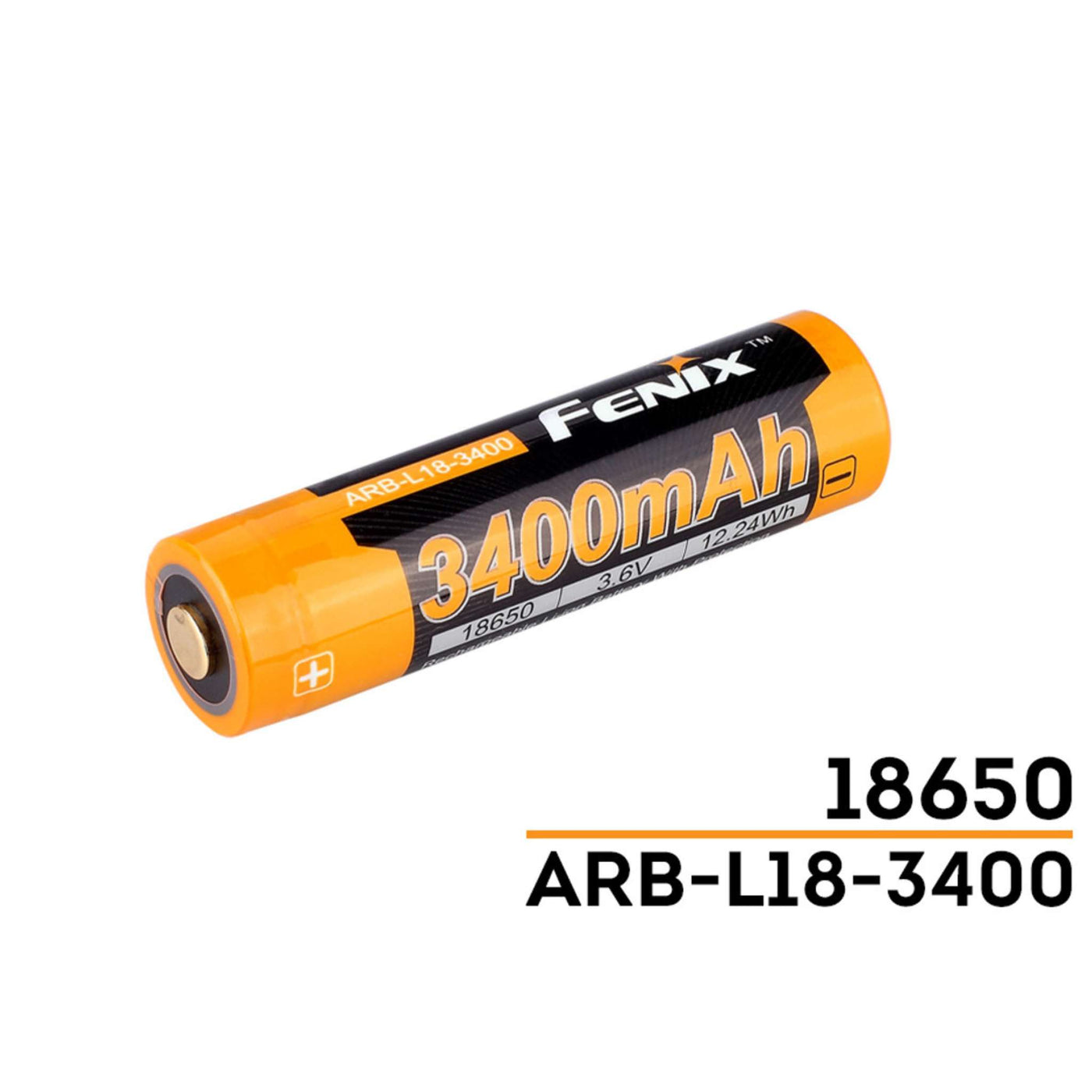Fenix - Battery 18650 3400mAh Type-C USB Rechargeable NZ | Rechargeable Battery | Further Faster Christchurch NZ
