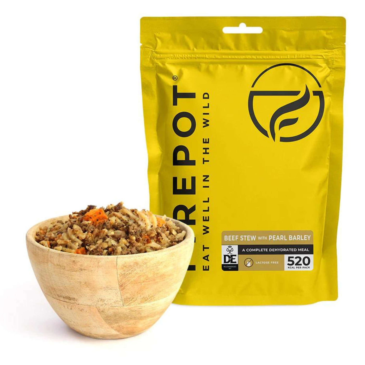 Firepot Beef Stew with Pearl Barley - Regular Serving | Dehydrated Meals NZ | Further Faster Christchurch NZ