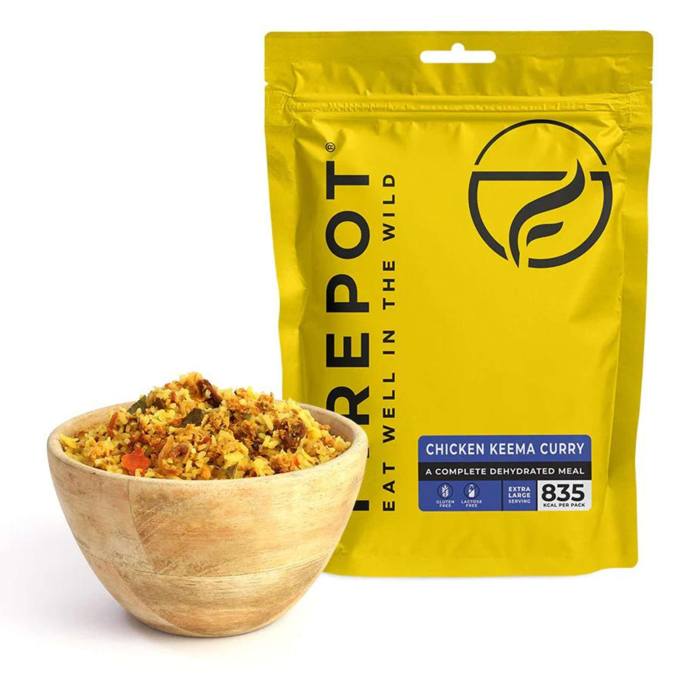 Firepot Chicken Keema Curry - Extra Large Serving | Dehydrated Meals NZ | Further Faster Christchurch NZ