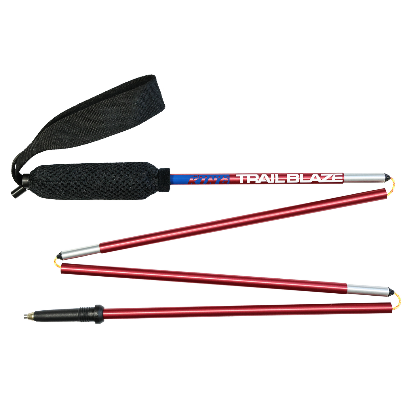 Mountain King Trail Blaze Pole | Running and Trekking Poles | NZ #red-mk