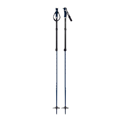 G3 VIA Aluminium Ski Poles 2 piece - Pair | Ski Touring Poles | Further Faster Christchurch NZ #navy