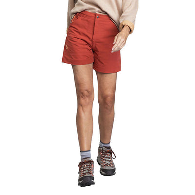 Gnara Go There Short | Womens Hiking Shorts | Further Faster Christchurch NZ | #redwoods-rust