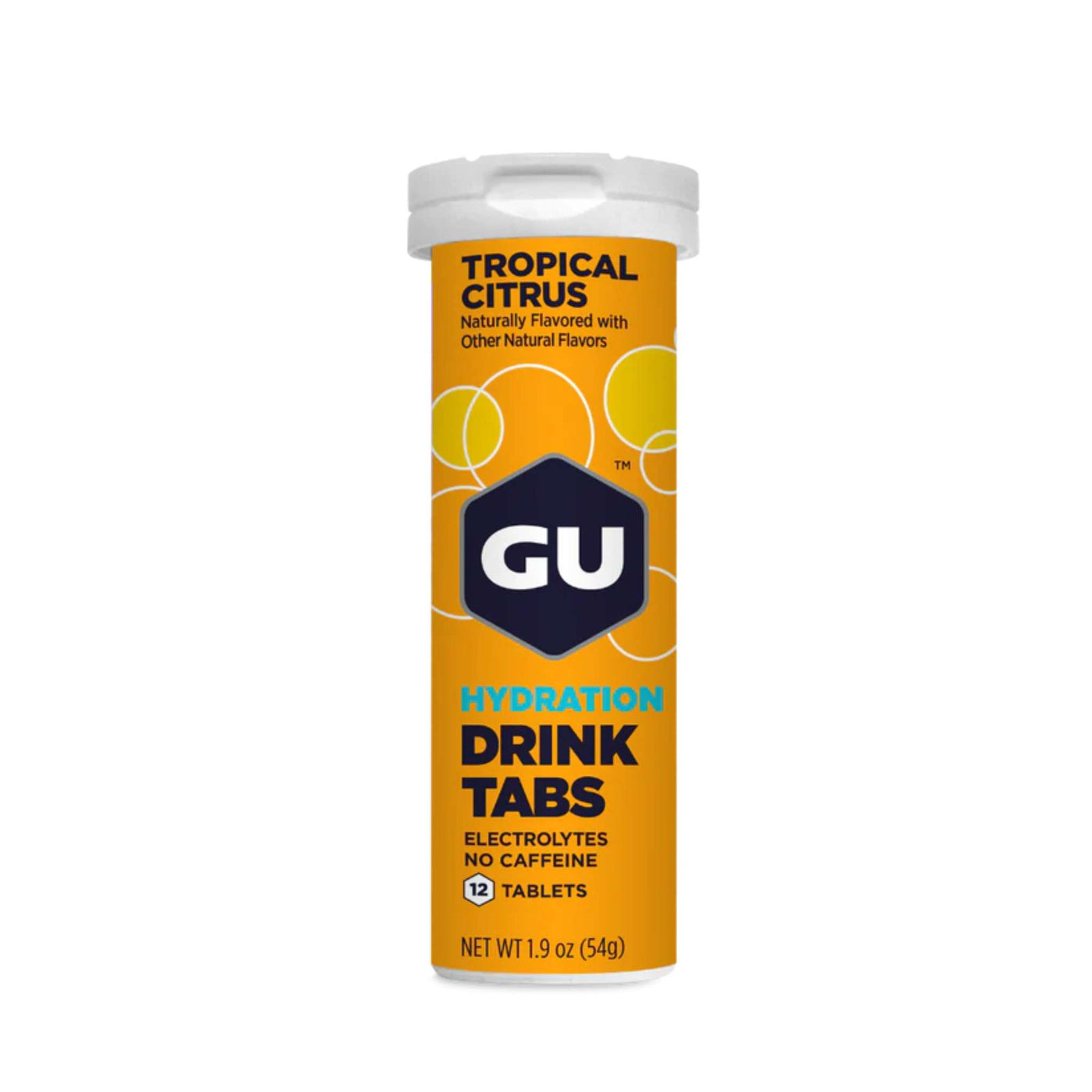 Gu Hydration Drink Tablets | Sports Nutrition and Electrolytes | NZ Tropical Citrus