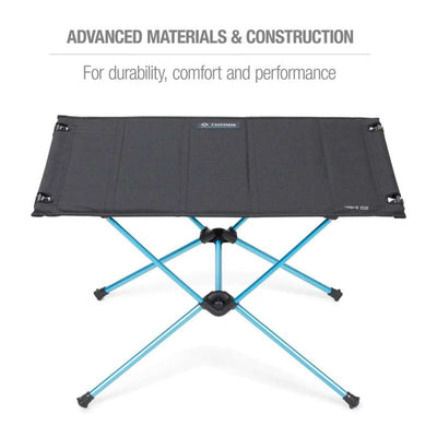 Helinox Table One Hard Top | Lightweight Camping & Outdoor Table | Further Faster Christchurch NZ | #black