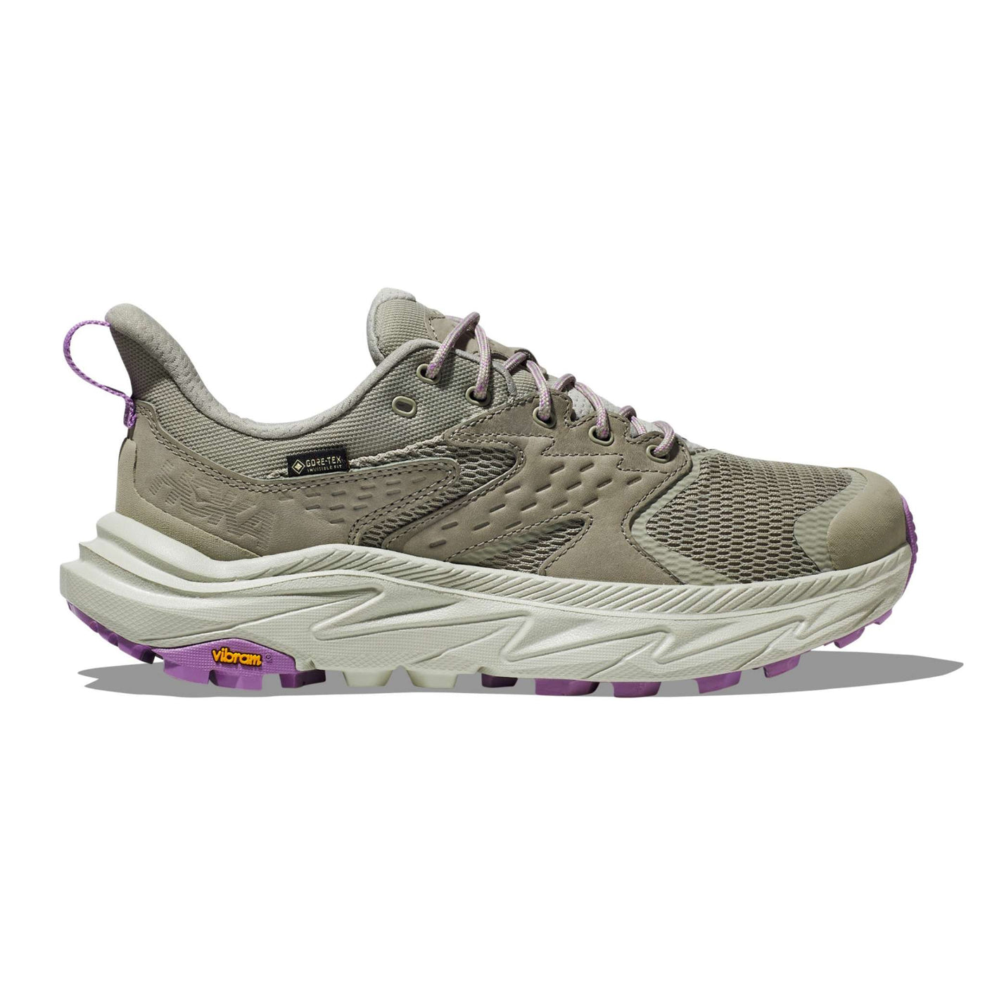 Hoka Anacapa 2 Low GTX - Womens | Womens Hiking Shoes | Further Faster Christchurch NZ | #barley-celadon-tint