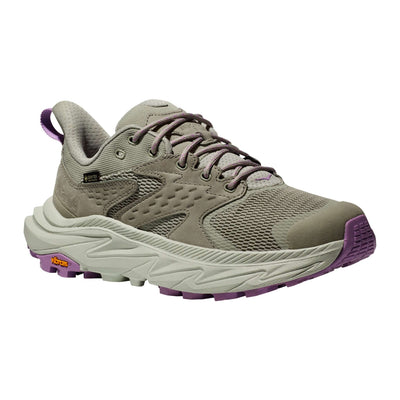 Hoka Anacapa 2 Low GTX - Womens | Womens Hiking Shoes | Further Faster Christchurch NZ | #barley-celadon-tint
