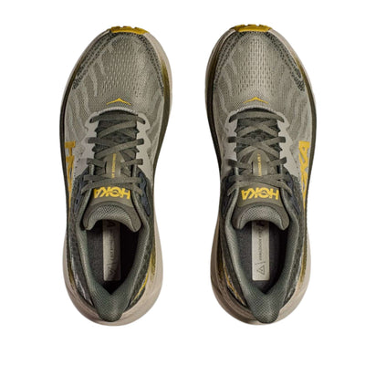 Hoka Challenger ATR 7 Wide - Mens | Road to Trail Running Shoe Mens NZ | Further Faster Christchurch NZ #olive-haze-forest-cover