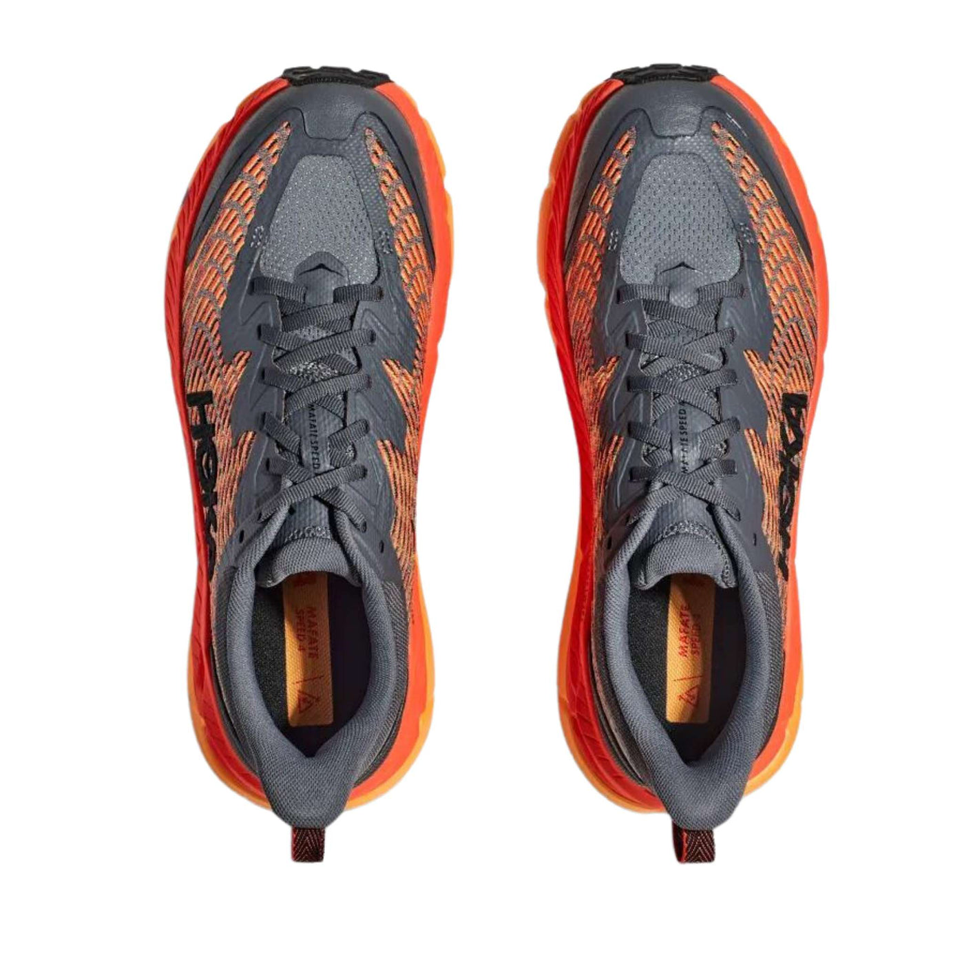 Hoka Mafate Speed 4 - Mens | Trail Running Shoes NZ | Further Faster Christchurch NZ | #castlerock-black