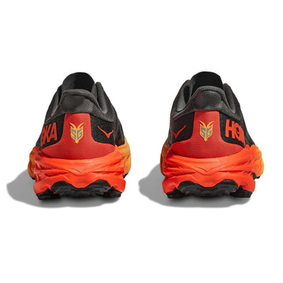 Hoka Speedgoat 5 Wide - Mens | Trail Running Shoes NZ | Further Faster Christchurch NZ #castlerock-flame