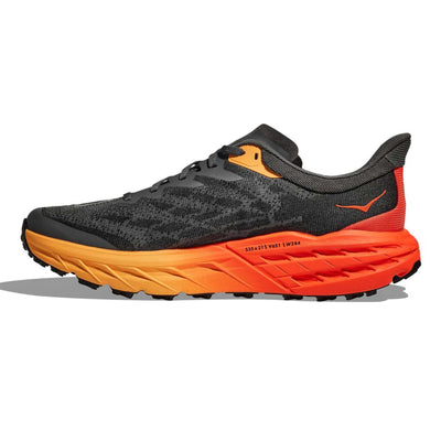 Hoka Speedgoat 5 Wide - Mens | Trail Running Shoes NZ | Further Faster Christchurch NZ #castlerock-flame