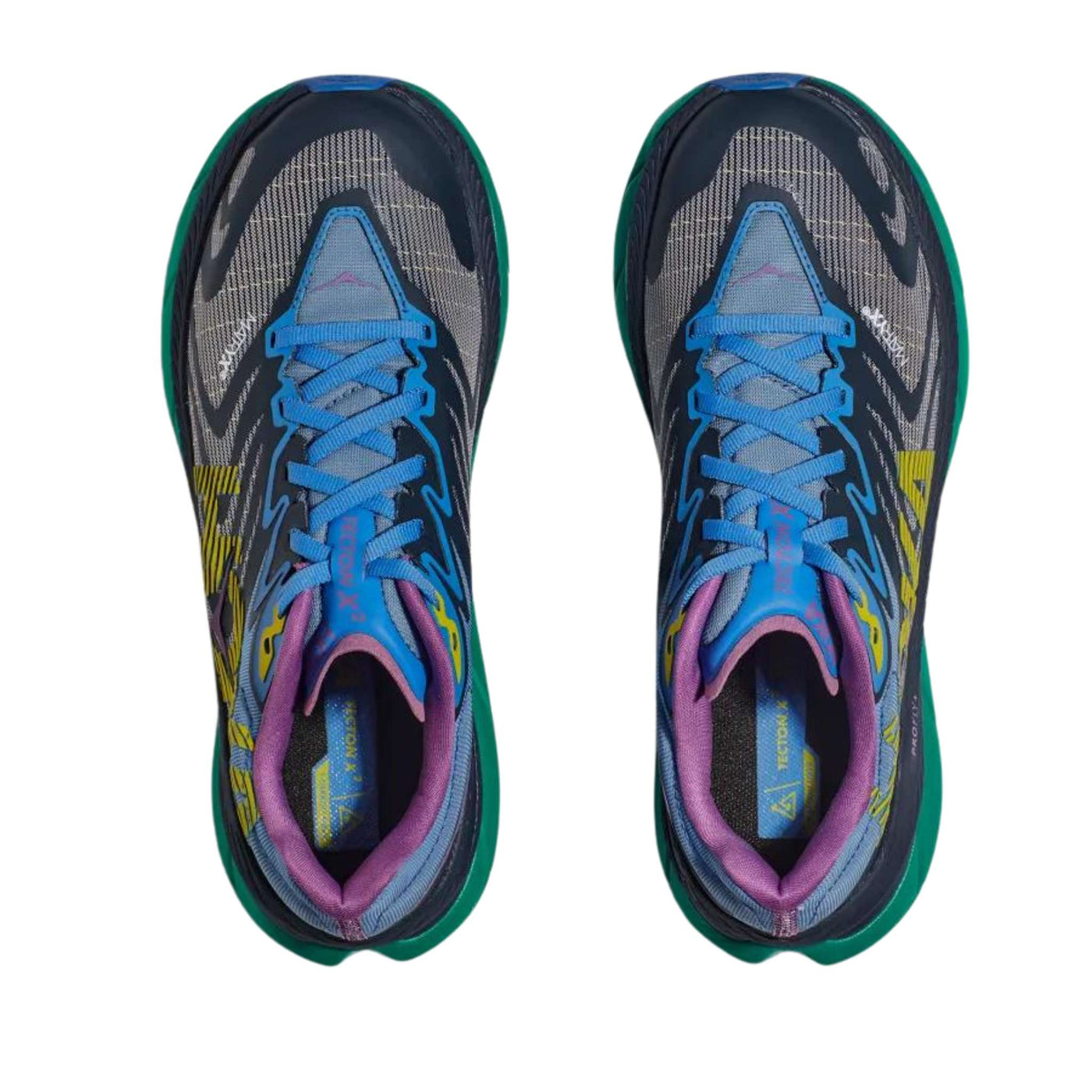 Hoka Tecton X 2 - Mens | Trail Running Shoes | Further Faster Christchurch NZ | #strat-virtual-blue