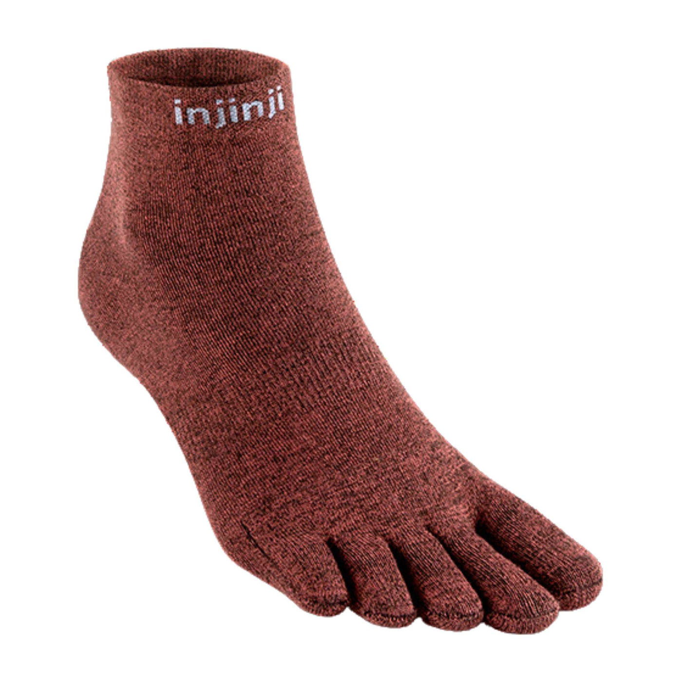 Injinji Liner Lightweight - Mini Crew | Trail Running Toes Socks | Further Faster Christchurch NZ | #rustic