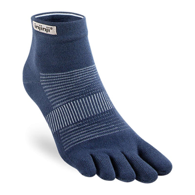 Injinji RUN Lightweight Mini-Crew | Toe Socks | Hiking and Run Socks | Further Faster Christchurch NZ #navy