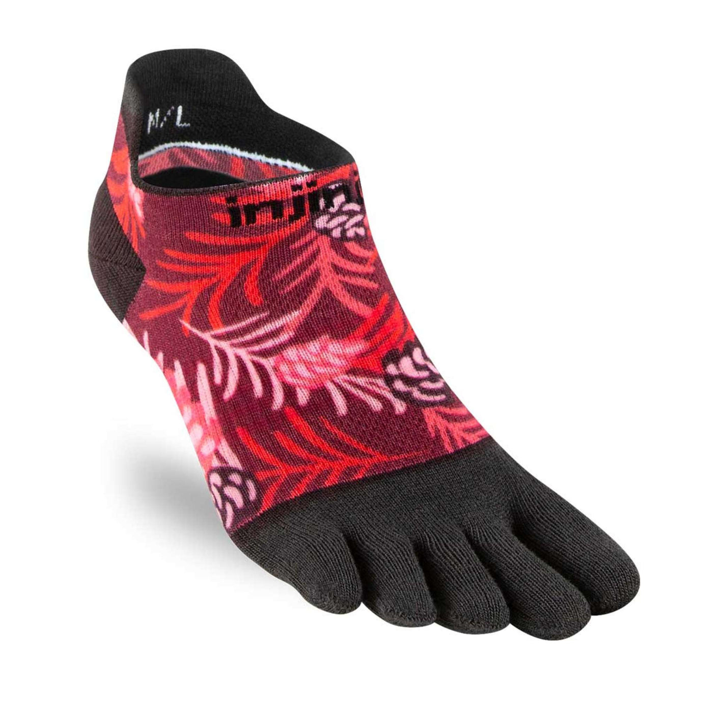 Injinji Run Spectrum Lightweight Women's - No Show | Trail Running Toe Socks | Further Faster Christchurch NZ #pine