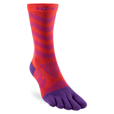 Injinji Ultra Run Women's - Crew | Running and Hiking Toe Socks | Further Faster Christchurch NZ #razzmatazz