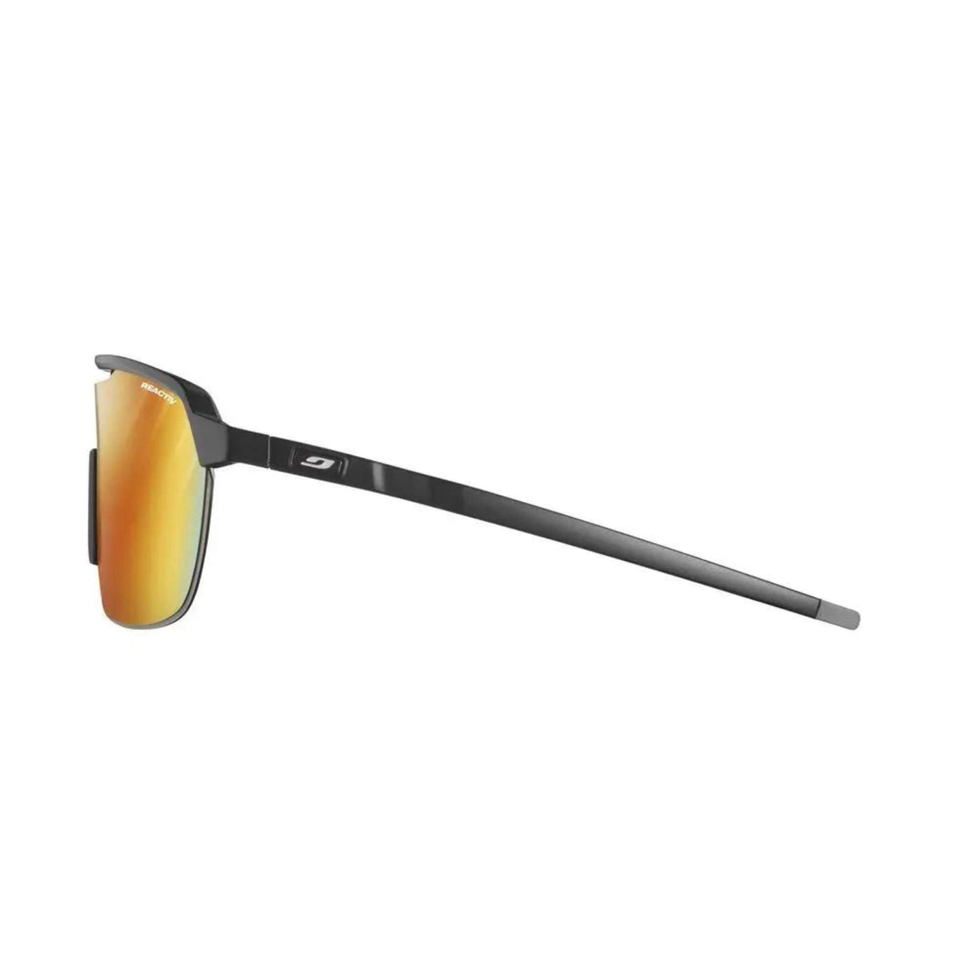 Julbo Frequency Black/Grey Sunglasses - Reactiv 1-3 LAF Lens