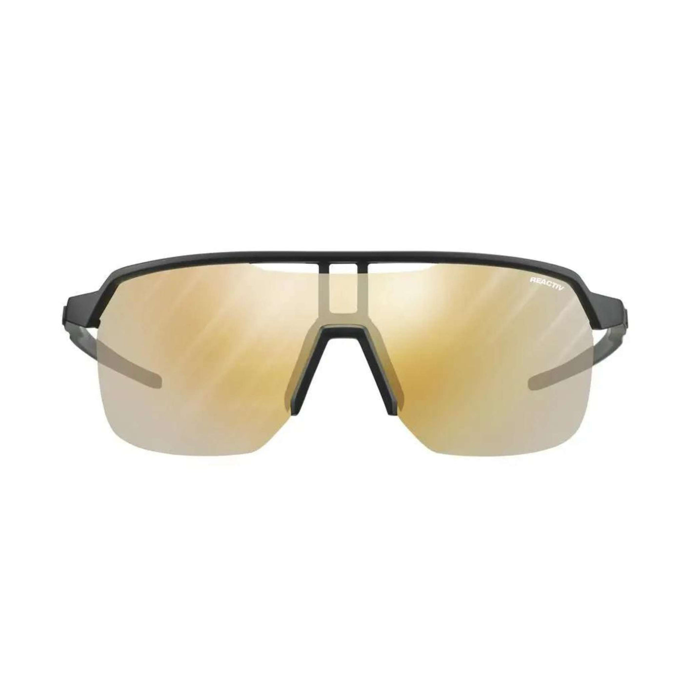 Julbo Frequency Black/Grey Sunglasses - Reactiv 1-3 LAF Lens