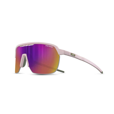Julbo Frequency Pink/Green Sunglasses - Spectron 3CF Lens | Performance Sunglasses | Further Faster Christchurch NZ