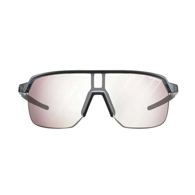 Julbo Frequency Translucent Blue / Black Sunglasses - Reactiv 0-3 HC Lens | Performance Sunglasses | Further Faster Christchurch NZ