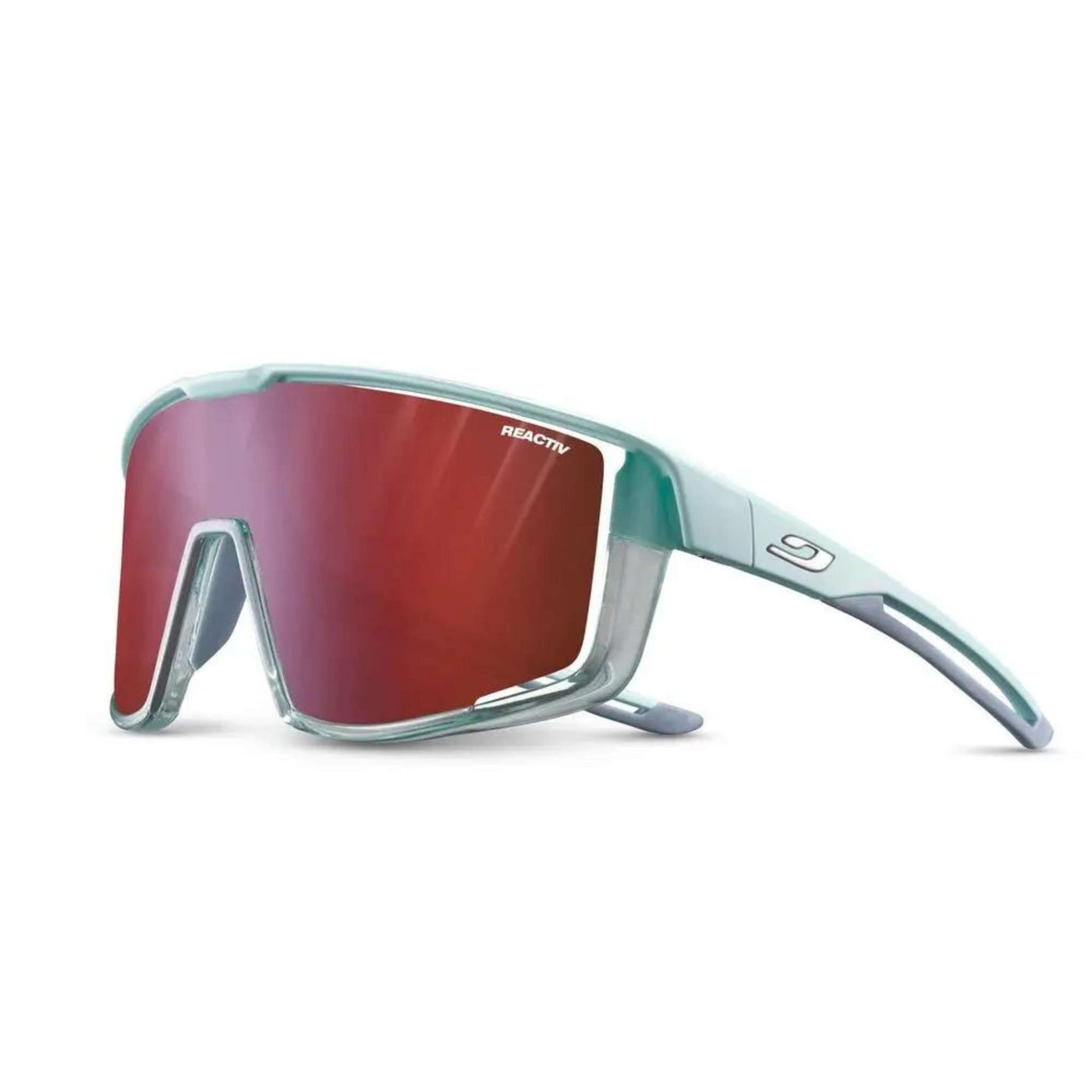 Julbo Fury Translucent Blue/Blue Sunglasses - Reactiv 0-3 HC Lens | Performance Sunglasses | Further Faster Christchurch NZ 