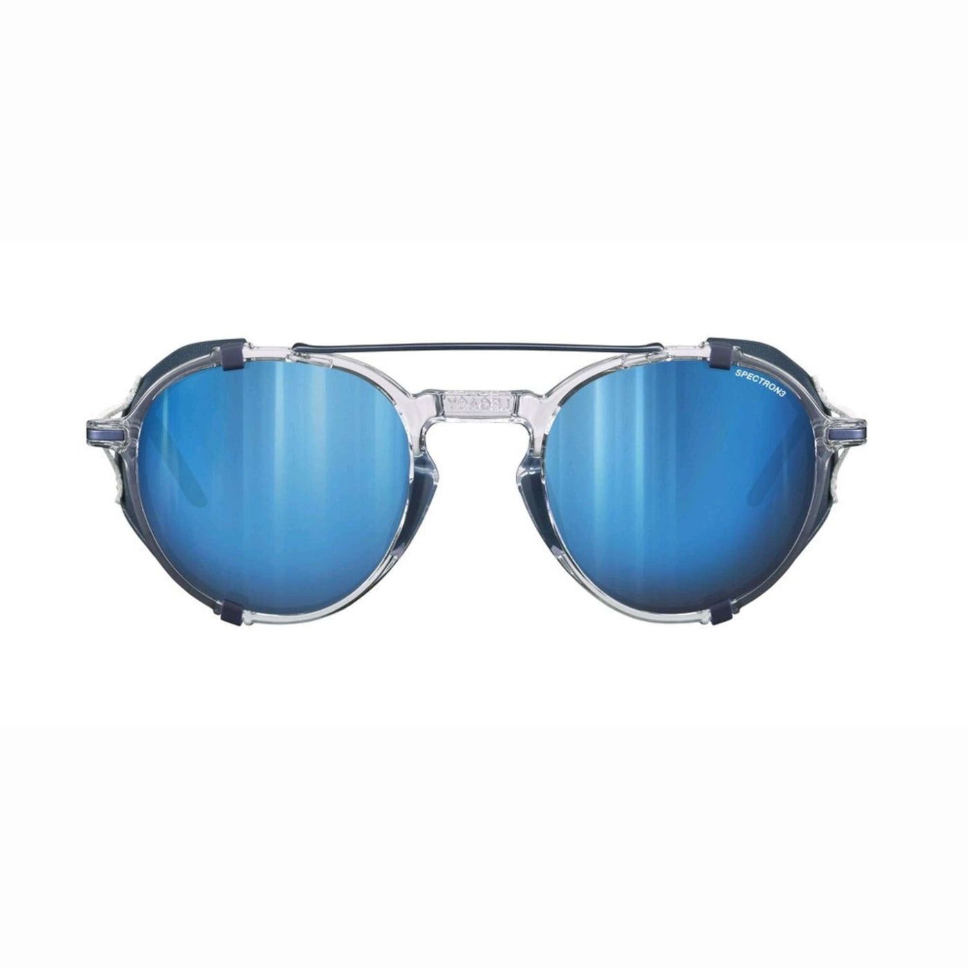 Julbo Legacy Cristal/Shields Blue Sunglasses - Spectron 3 CF Lens | Performance Sunglasses | Further Faster Christchurch NZ
