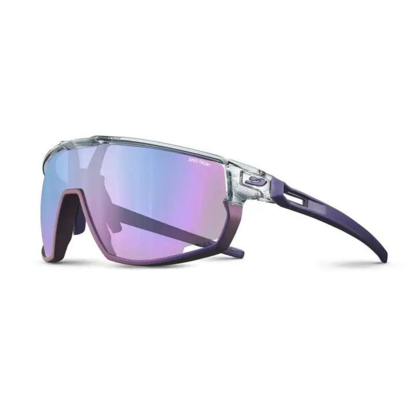 Julbo Rush Violet/Grey - Spectron 1 Lens ML BL | Multi-Sports Sunglasses | Further Faster Christchurch NZ