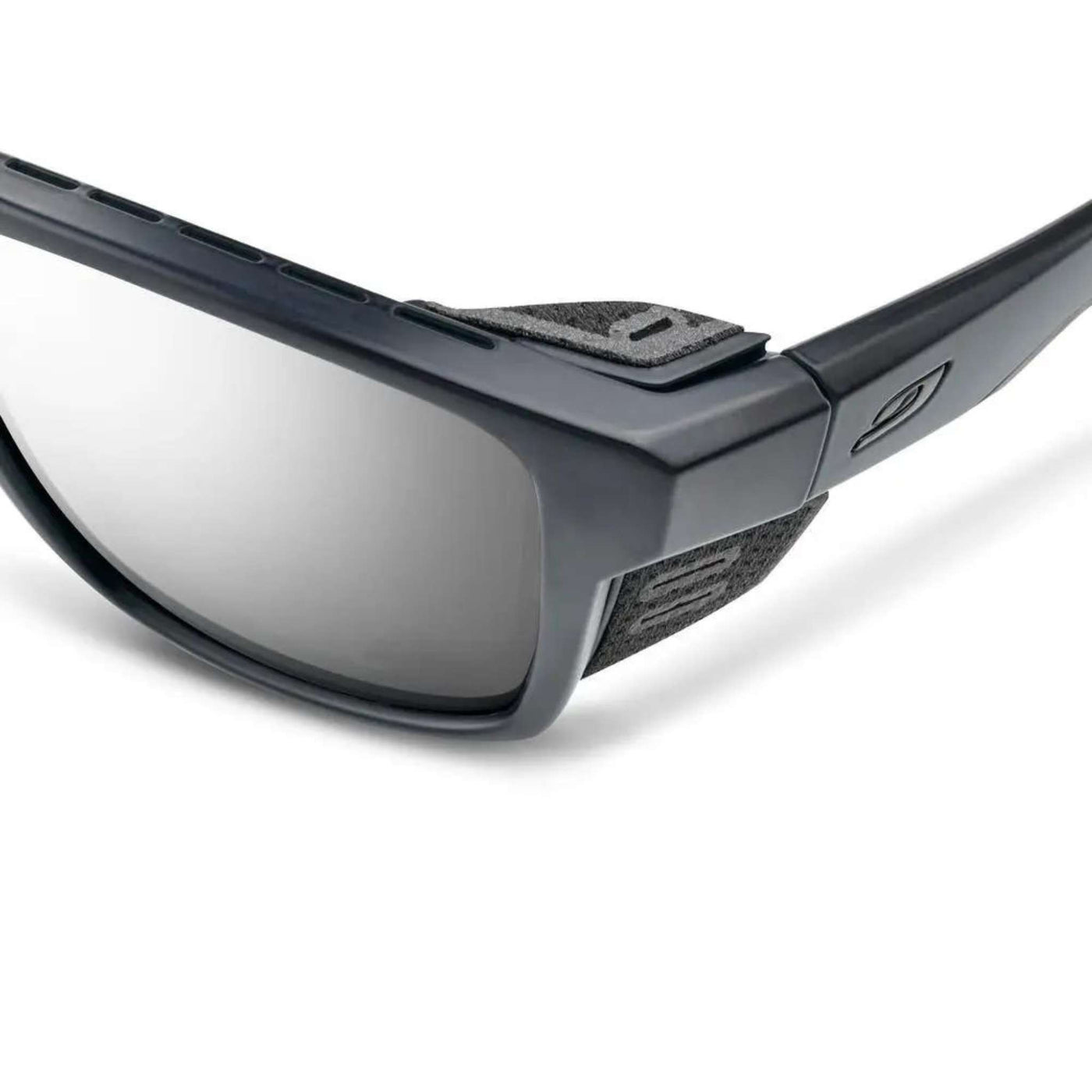 Julbo Shield M Black Translucent/Ice Blue/Pink Sunglasses - Spectron 4 Lens | Performance Sunglasses | Further Faster Christchurch NZ