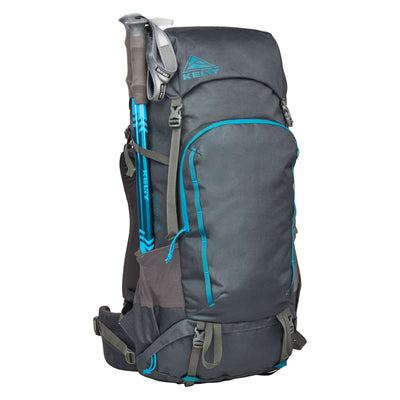 Kelty Asher 55L | Hiking & Tramping Packs | Further Faster Christchurch NZ #beluga-storm-blue