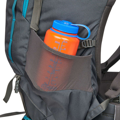 Kelty Asher 55L | Hiking & Tramping Packs | Further Faster Christchurch NZ #beluga-storm-blue