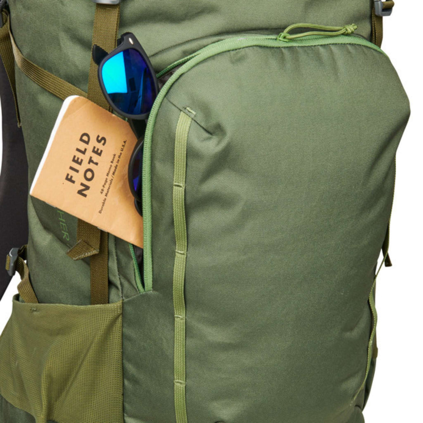 Kelty Asher 65L | Hiking & Tramping Packs | Further Faster Christchurch NZ #winter-moss-dill