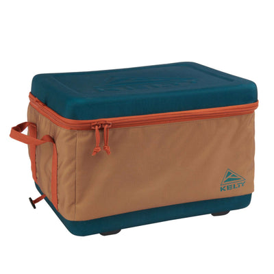 Kelty Folding Cooler - 48 Cans | Camp Kitchen | Further Faster Christchurch NZ | #dull-gold-deep-teal