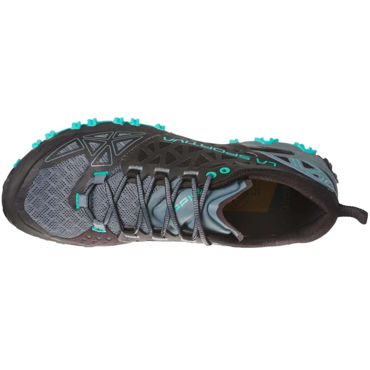 La Sportiva Bushido II Womens | Womens Trail Running Shoes | Further Faster Christchurch NZ #slate-aqua