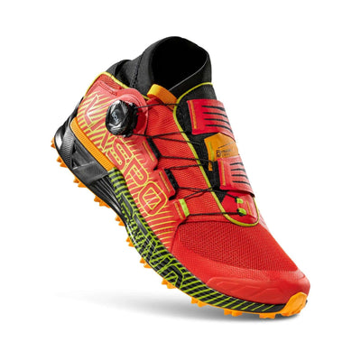 La Sportiva Cyklon - Mens | Technical Trail Running Shoe | Further Faster Christchurch NZ #sunset-lime