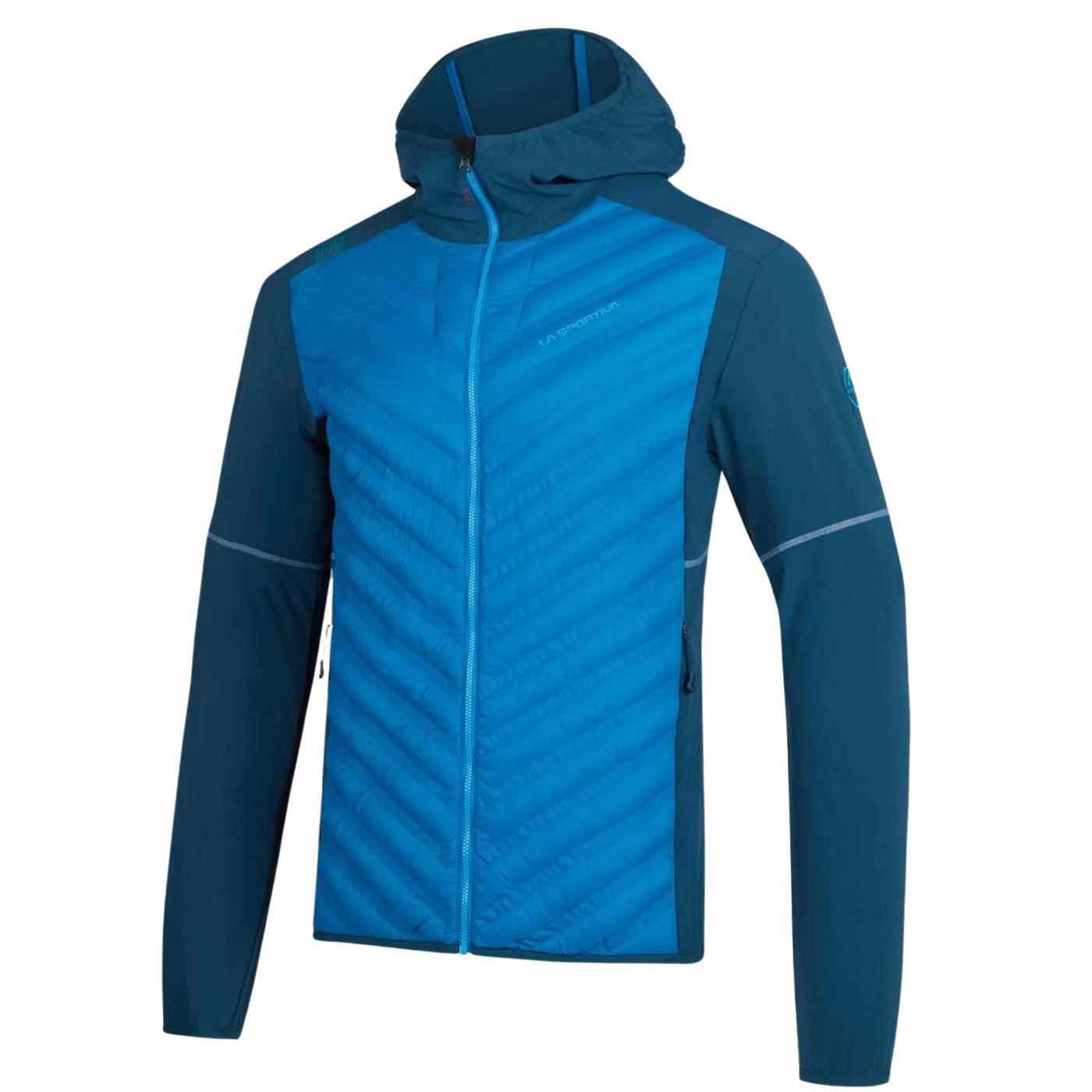 La Sportiva Jacket Koro - Mens | Windproof Insulated Jacket | Further Faster Christchurch NZ | #electric-blue-storm-blue