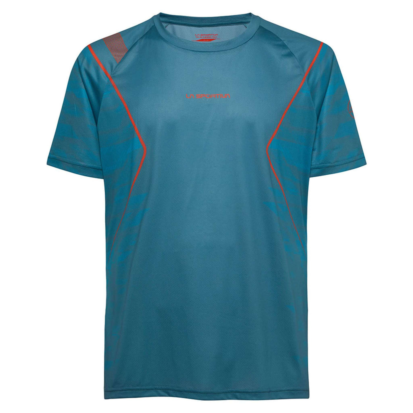 La Sportiva Pacer T-Shirt - Mens | Trail Running | Further Faster Christchurch NZ | #hurricane-tropic-blue