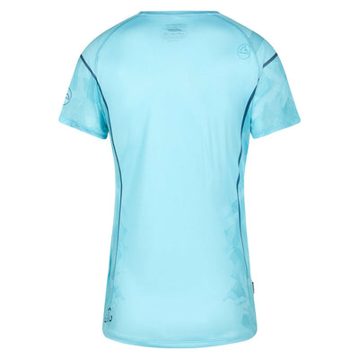 La Sportiva Pacer T-Shirt - Womens | Womens Active Clothing | Further Faster Christchurch NZ | #iceberg-lagoon