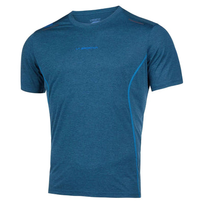 La Sportiva Tracer T-Shirt - Mens | Trail Running | Further Faster Christchurch NZ | #storm-blue