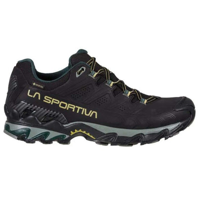 La Sportiva Ultra Raptor II Leather Wide Gore-Tex | Trail Running Shoes | Further Faster Christchurch NZ | #black-cedar