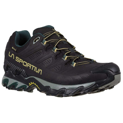 La Sportiva Ultra Raptor II Leather Wide Gore-Tex | Trail Running Shoes | Further Faster Christchurch NZ | #black-cedar