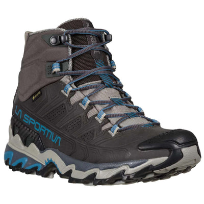 La Sportiva Ultra Raptor Mid Leather Gore-Tex - Womens | Womens Waterproof Hiking Boot | Further Faster Christchurch NZ #carbon-atlantic