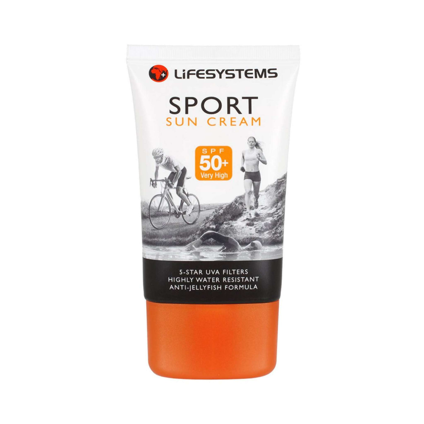 Lifesystems Sport Sun Cream SPF 50+ 100ml | Sunscreen Protection NZ | Further Faster Christchurch NZ 