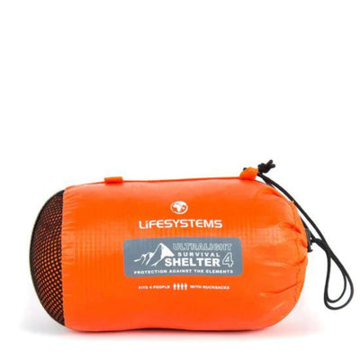 Lifesystems Ultralight Survival Shelter - 4 Person | Safety Gear | Further Faster Christchurch NZ