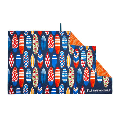 Travel Towel NZ | Lifeventure Recycled SoftFibre Printed Towels | Further Faster Christchurch NZ | #surfboards