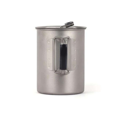 Lifeventure Titanium Solo Cooking Pot | Titanium Cookware | Further Faster Christchurch NZ