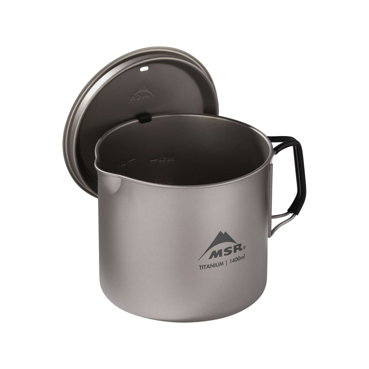 MSR Titan Kettle - 1400ml | Titanium Camp Kitchen Cookware NZ | MSR | Further Faster Christchurch NZ