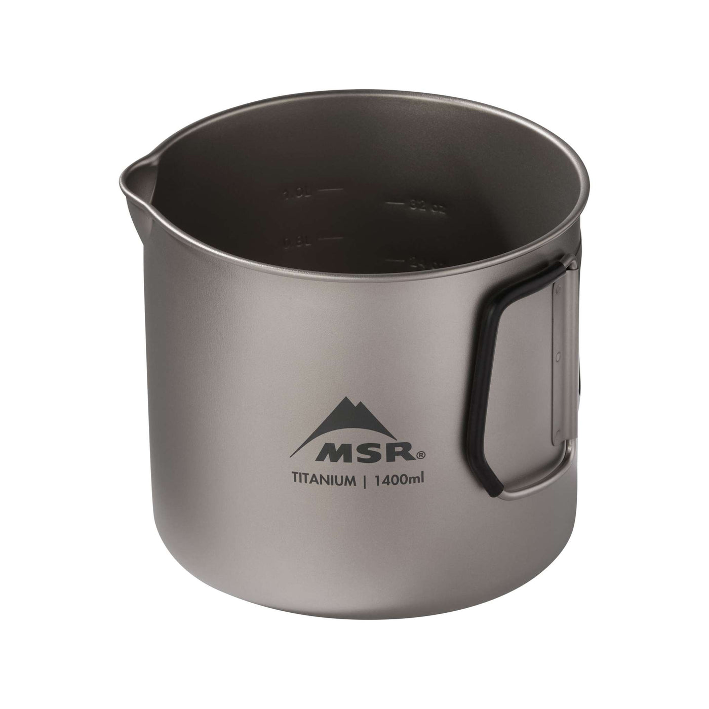 MSR Titan Kettle - 1400ml | Titanium Camp Kitchen Cookware NZ | MSR | Further Faster Christchurch NZ