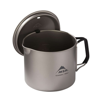 MSR Titan Kettle - 900ml | Titanium Camp Kitchen Cookware NZ | MSR NZ | Further Faster Christchurch NZ