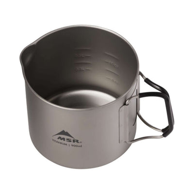 MSR Titan Kettle - 900ml | Titanium Camp Kitchen Cookware NZ | MSR NZ | Further Faster Christchurch NZ